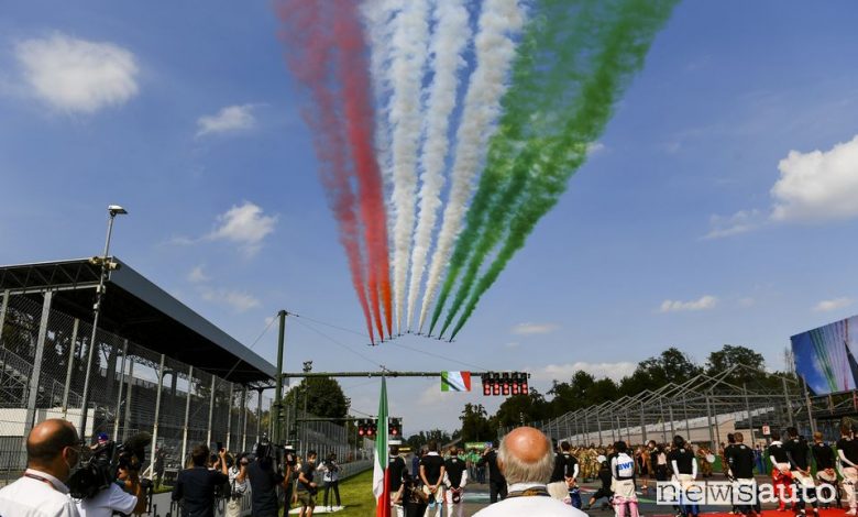 F1 Monza, orari TV Italia 2023 Sky, Now e TV8