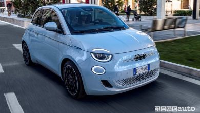 Fiat 500 auto elettrica più venduta in Italia