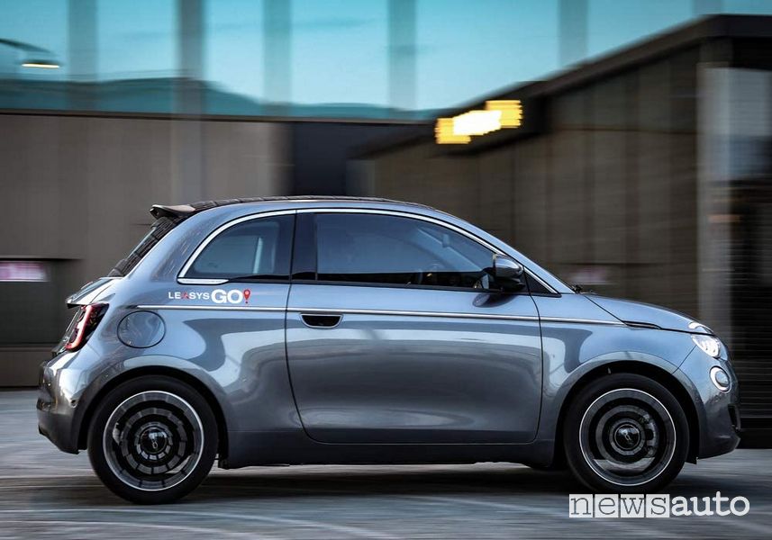 Car-sharing elettrico LeasysGO a Torino, Milano e Roma