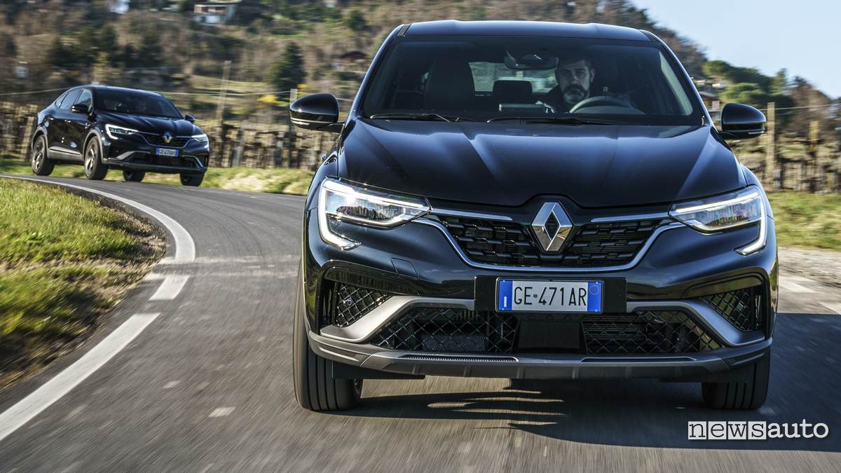 Renault Arkana prova su strada