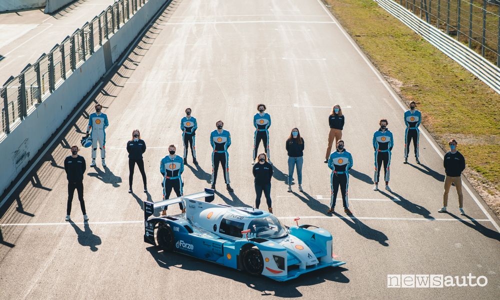 Forze Hydrogen Racing Team con Hyundai