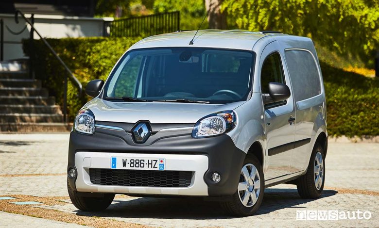 Renault Kangoo ZE frontale