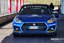 Box Circuito Viterbo con Suzuki Swift Sport Hybrid al Rally Italia Talent 2021