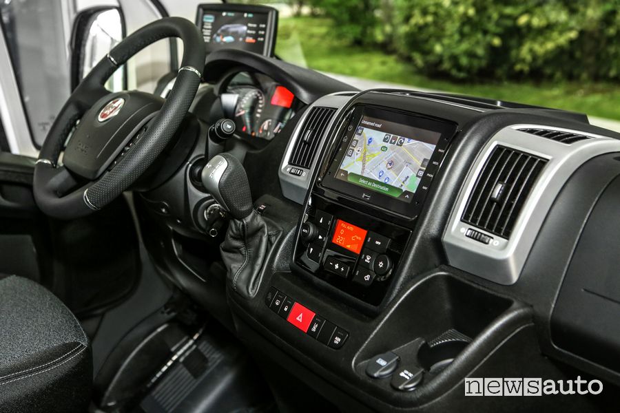 Plancia strumenti abitacolo Fiat e-Ducato elettrico