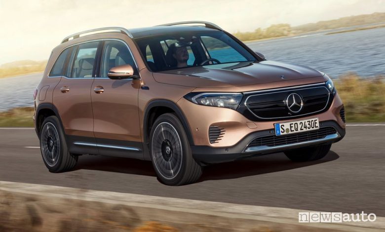 Nuovo Mercedes-EQ EQB 350 4MATIC elettrico