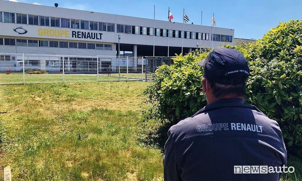 Protesta lavoratori Renault di Caudan, i motivi