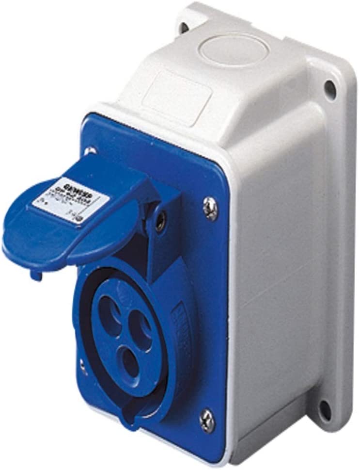 Presa da muro industriale da 32A ultraresisente per caricare le auto elettriche