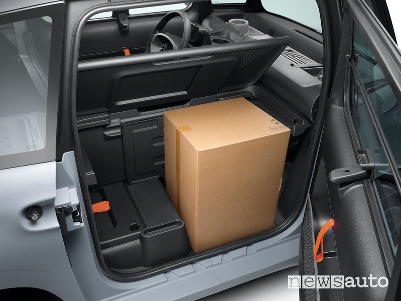 Spazio di carico di 260 litri Citroën My Ami Cargo