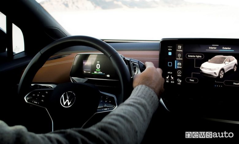 Assistente virtuale in auto su Volkswagen ID.3 ed ID.4