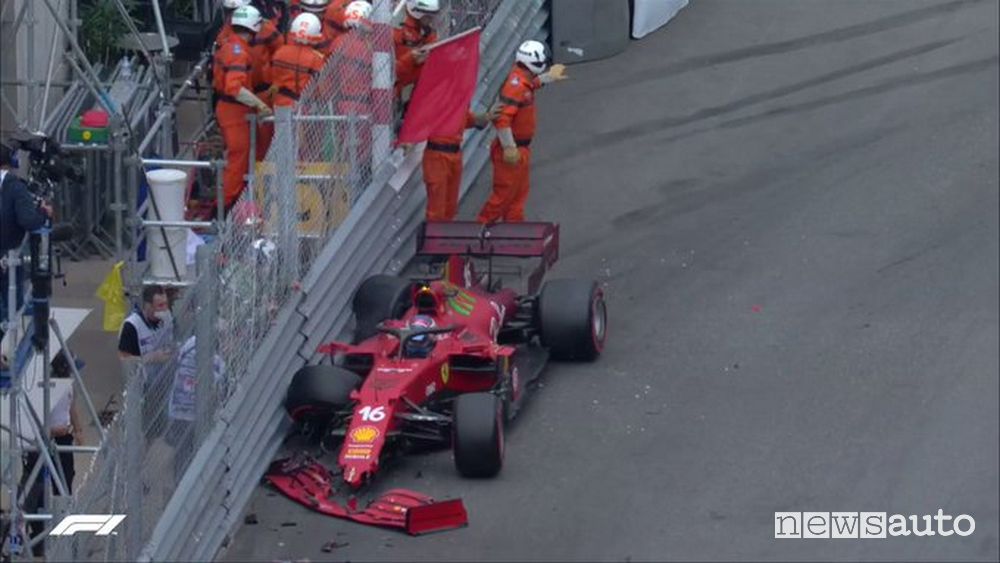 Monaco F1 Gp Qualifying 2021 The Starting Grid With Ferrari Pole Ruetir Ruetir