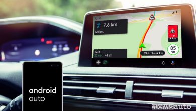 App navigatore COYOTE, compatibilità con Android Auto