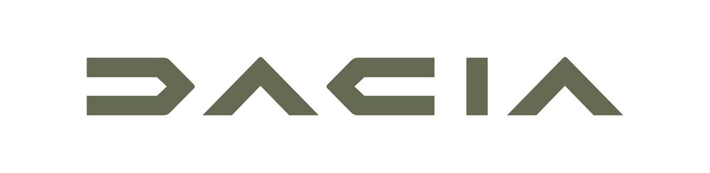 Nuovo logo Dacia, dove la D è una C invertita
