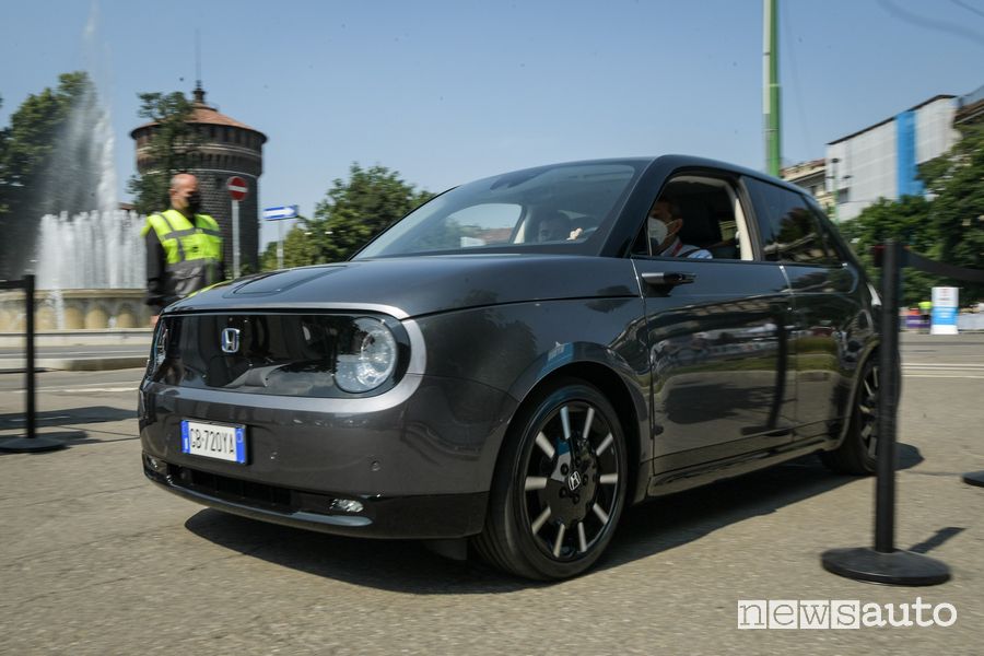 Honda e elettrica al MIMO