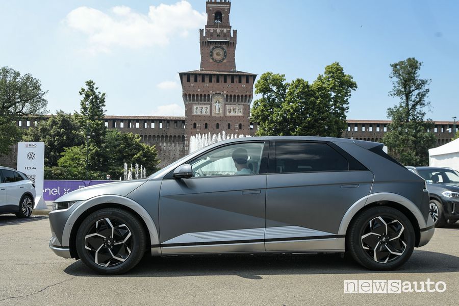 Nuova Hyundai Ioniq 5 a disposizione per i test drive al MiMO 2021