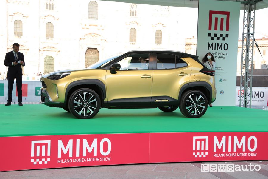 Debutto al MIMO per la nuova Toyota Yaris Cross