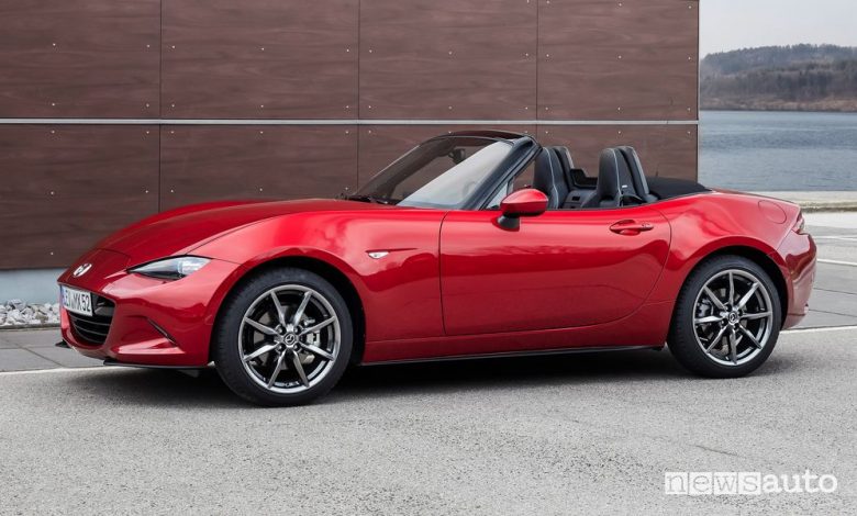 Colore Soul Red Crystal Mazda MX-5