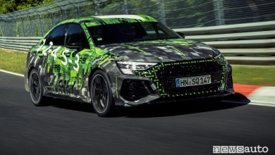Nuova Audi RS 3, tempo record al Nürburgring [video]