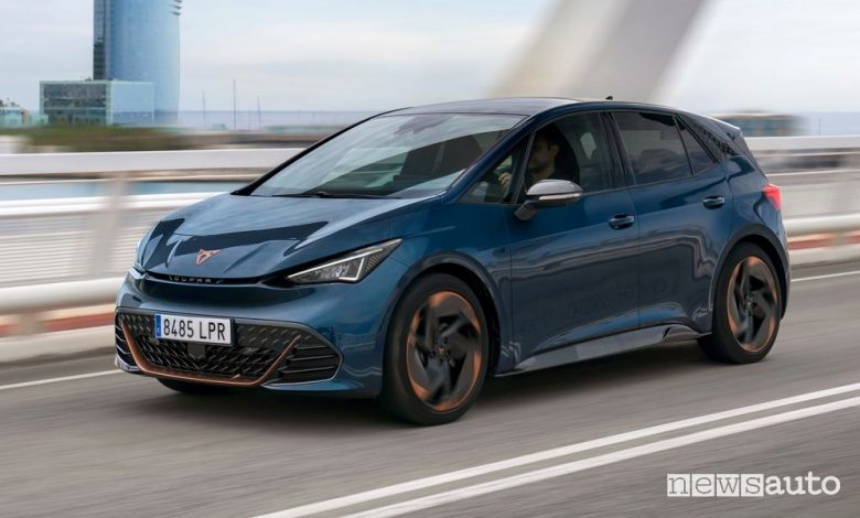 Cupra Born elettrica, caratteristiche, autonomia, ricarica e prezzo