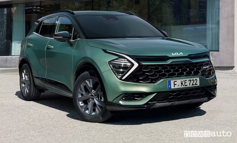 Nuovo Kia Sportage GT Line versione europea