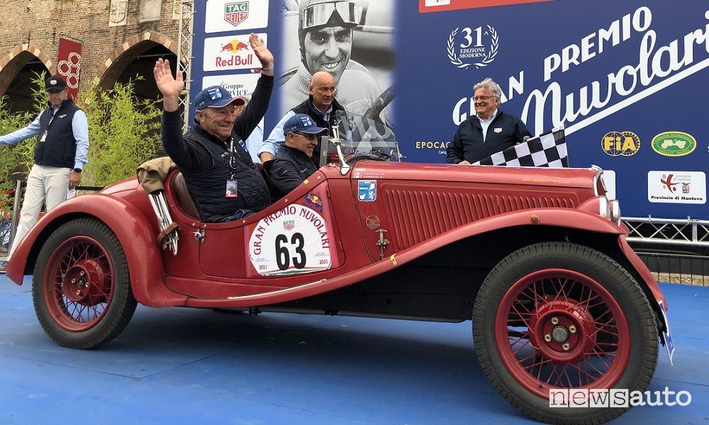 Gp di Nuvolari 202i, classifica finale gara per auto storiche