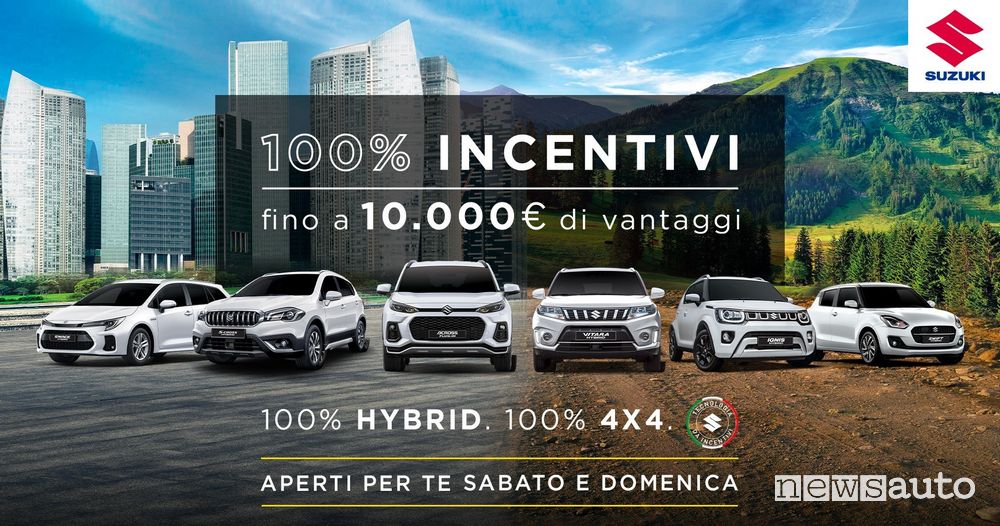 Locandina "Porte Aperte" Suzuki a settembre