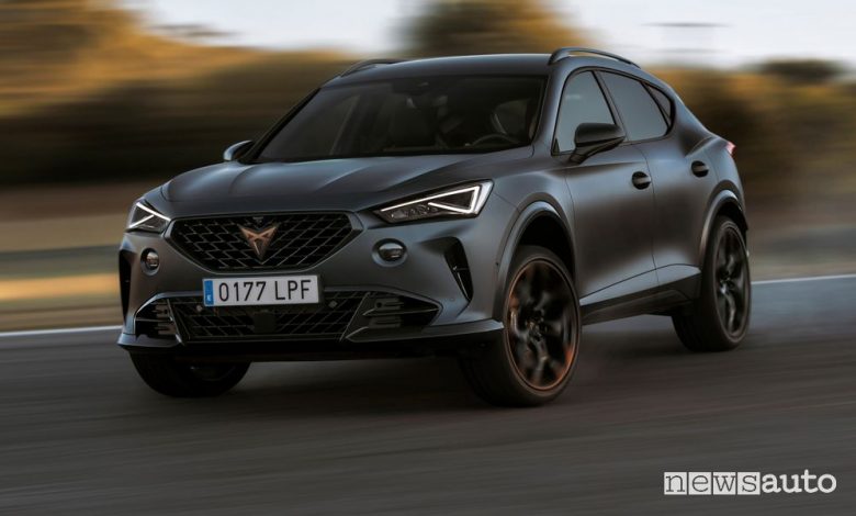 Cupra Formentor VZ5, caratteristiche e prezzo serie limitata