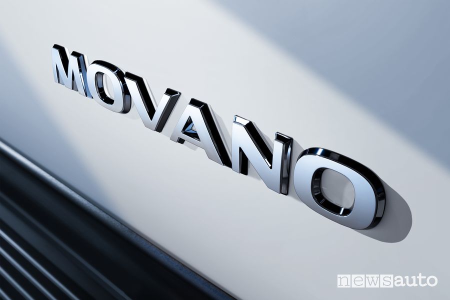 Logo portellone posteriore Opel Movano