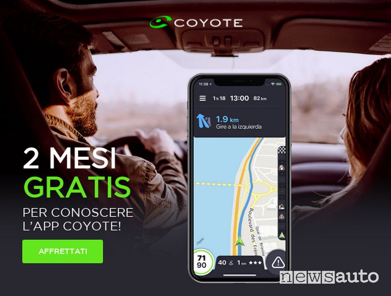 App COYOTE Apple e Android gratis