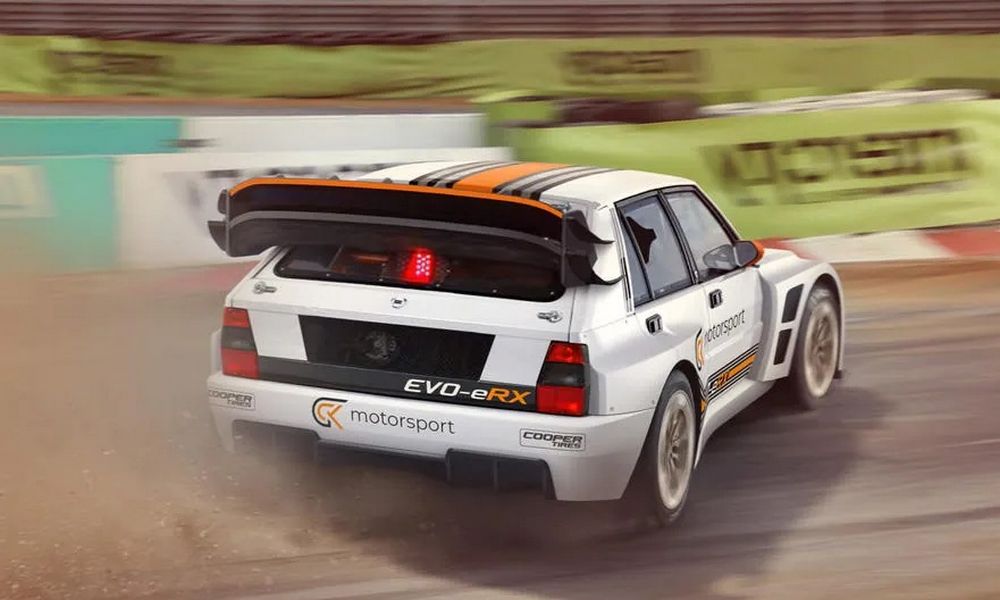 Lancia Delta Integrale electric rally WRX