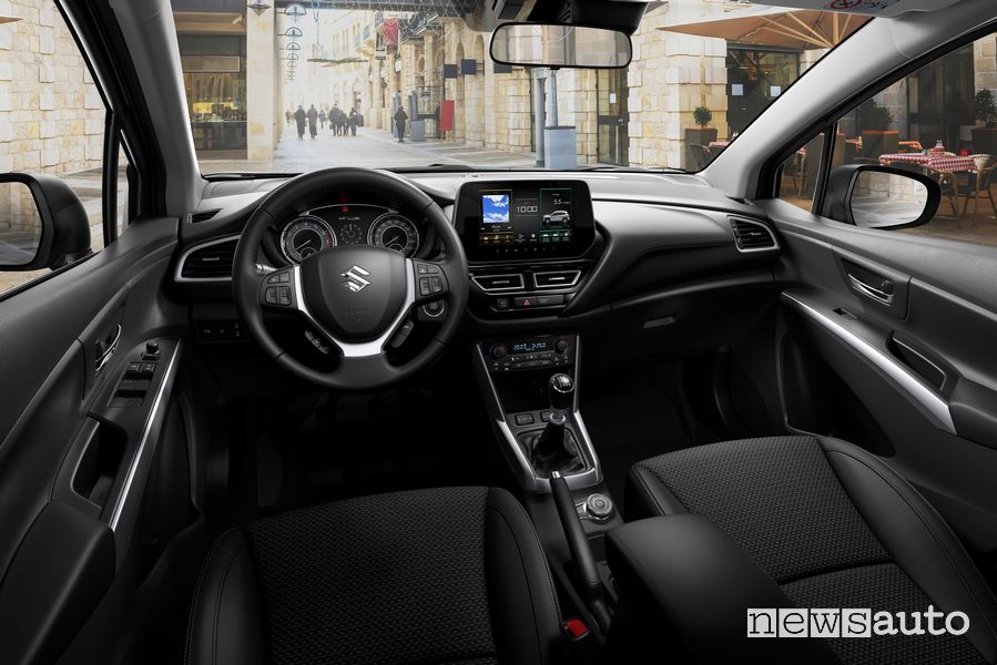 New Suzuki S-Cross Hybrid cockpit instrument panel