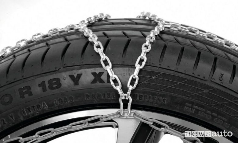 catene da neve e maglia catene da neve Lampa R-9