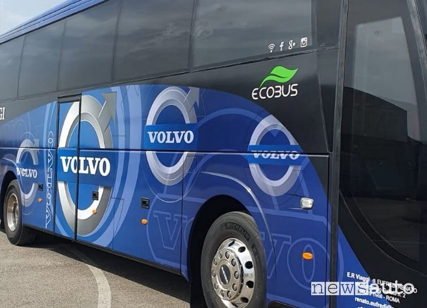Bus Iveco Magelys convertito a metano con sistema DDF Autogas Italia