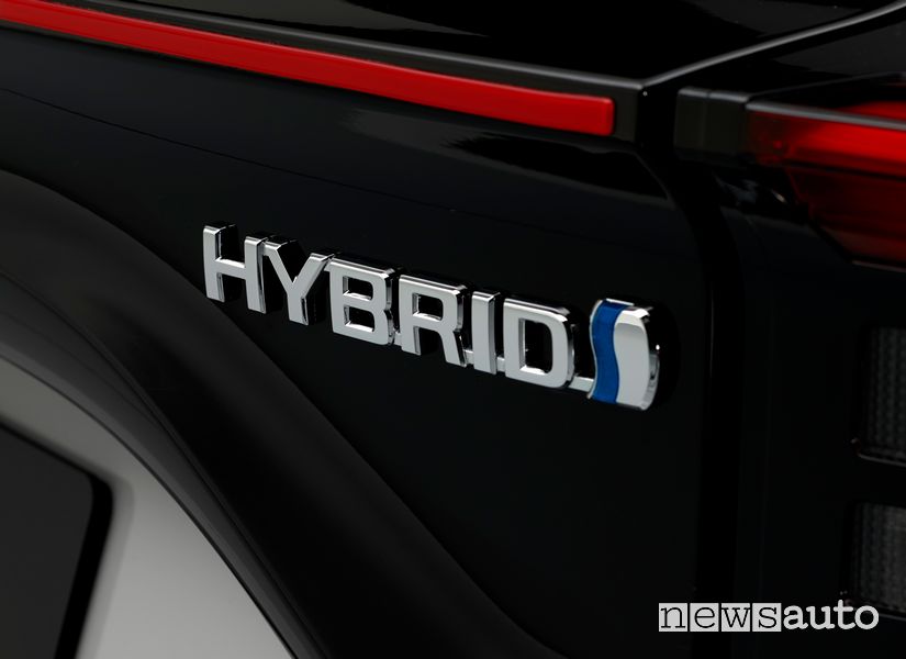 Targhetta Hybrid nuova Toyota Yaris GR Sport