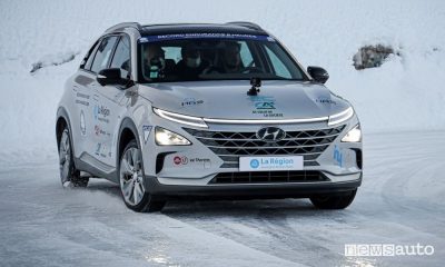 Autonomia auto idrogeno d'inverno, record con il SUV Hyundai Nexo