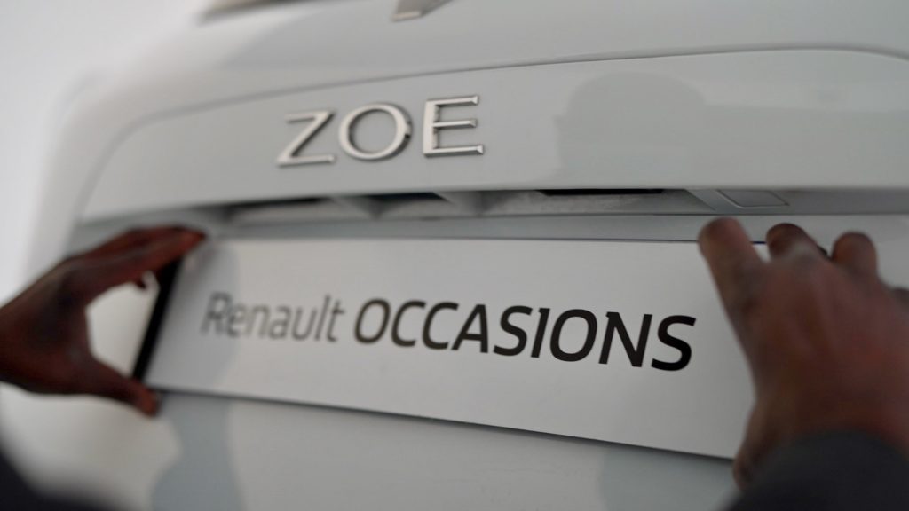 Renault Zoe auto elettrica usata