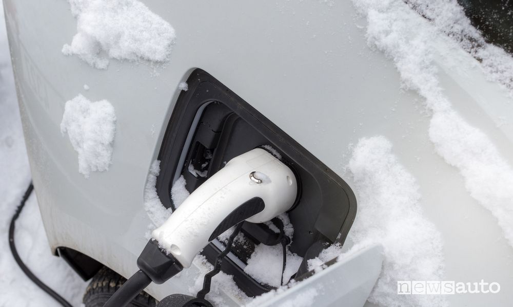 Temperatura batteria auto elettriche in inverno 