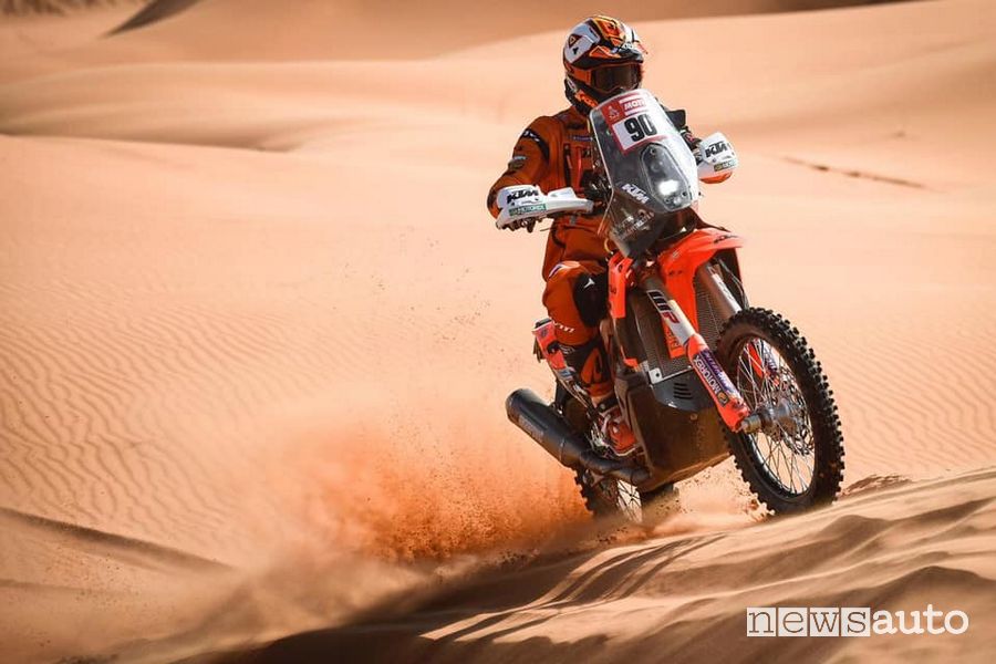 Dakar 2022 moto Danilo Petrucci (KTM)