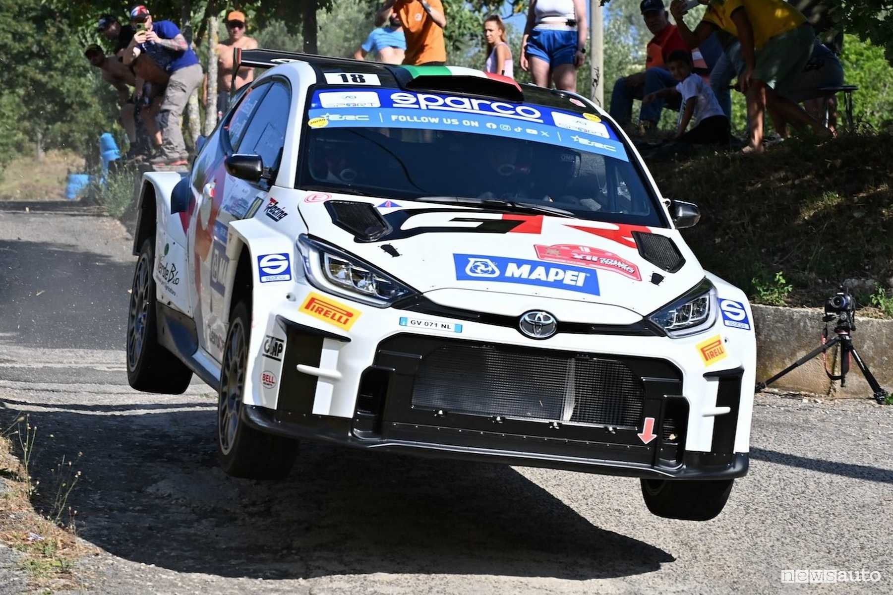 GR Yaris Rally Cup, calendario monomarca Toyota