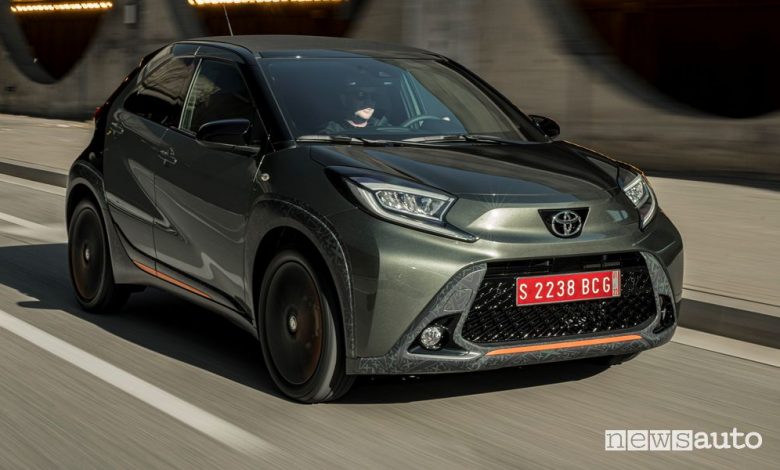 Nuova Toyota Aygo X, caratteristiche e prezzi