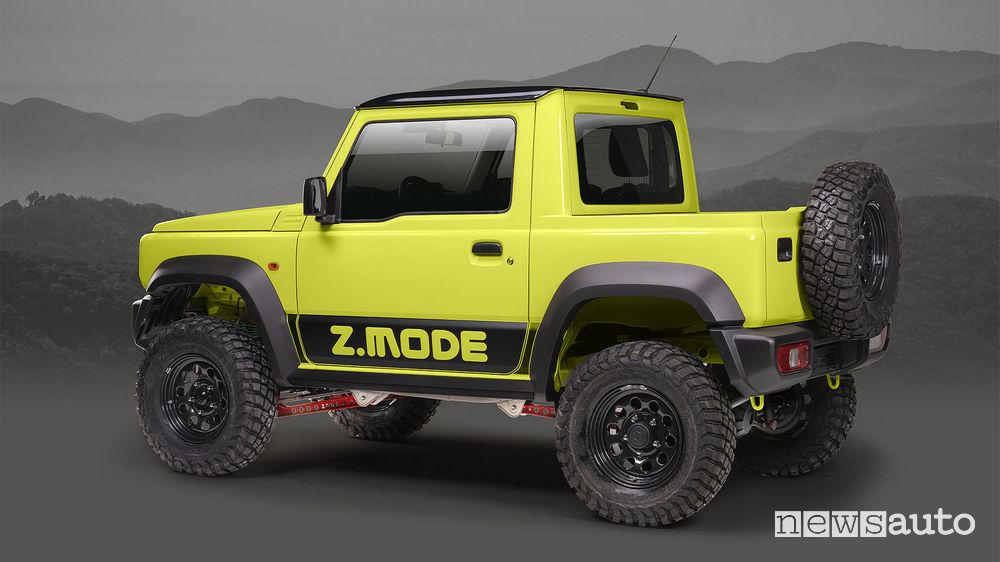 Suzuki Jimny pick-up Z.Mode rear view