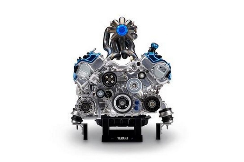Motore V8 Toyota e Yamaha alimentato ad idrogeno