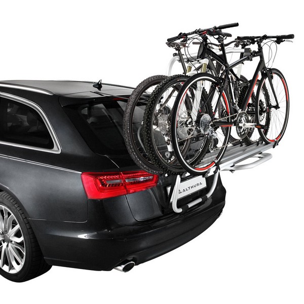 The Tweak 3 bike carrier is a simple and safe way to transport your bikes