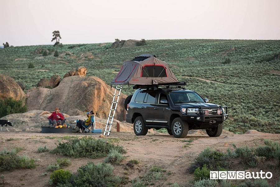 The Yakima roof tent is designed to withstand any weather event