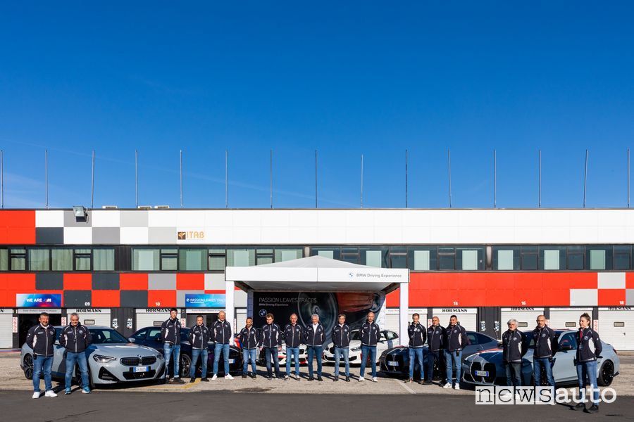 Istruttori BMW Driving Experience di Siegfried Stohr