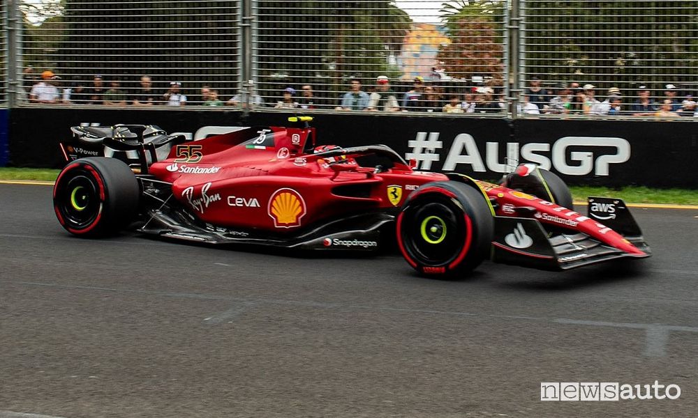 Qualifiche F1 Gp Australia 2022 Ferrari Carlos Sainz