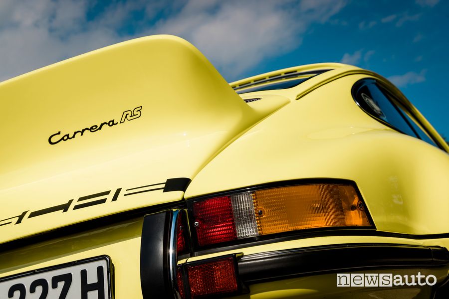 Spoiler Porsche 911 Carrera RS 2.7 nella versione Touring