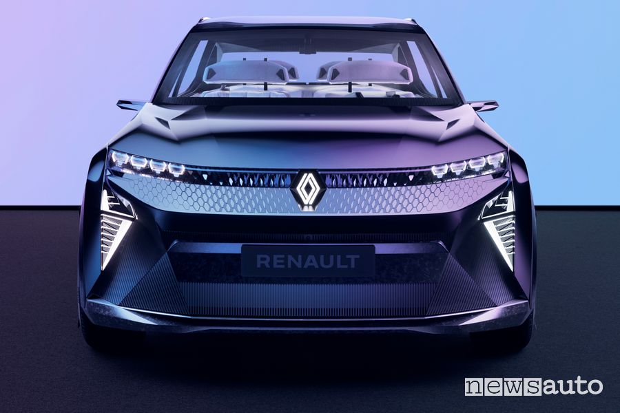 Frontale Renault Scénic Vision concept car