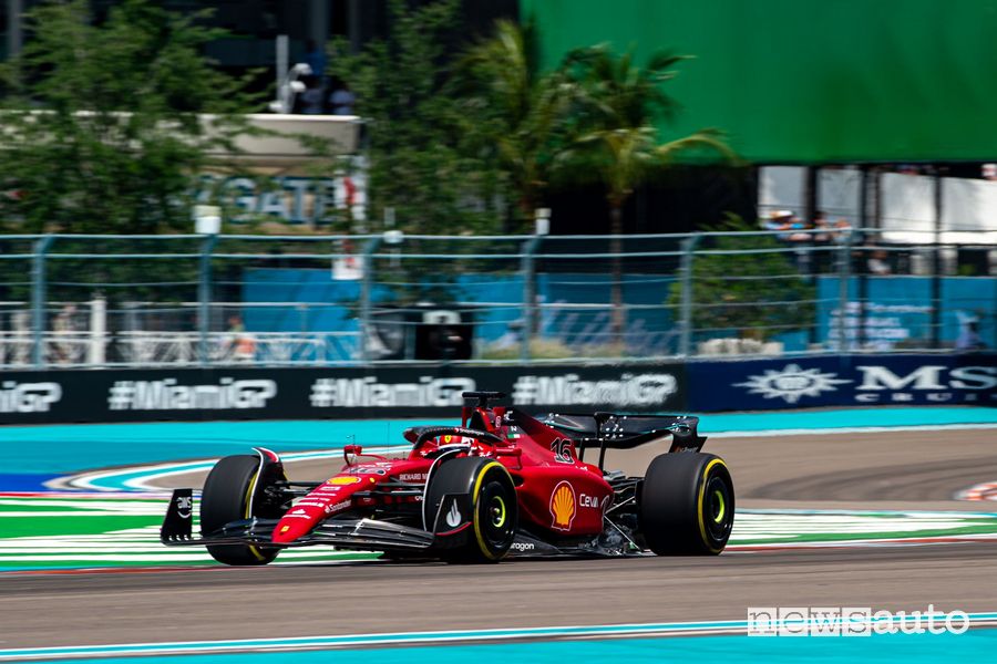F1 Gp Miami 2022 Ferrari Charles Leclerc