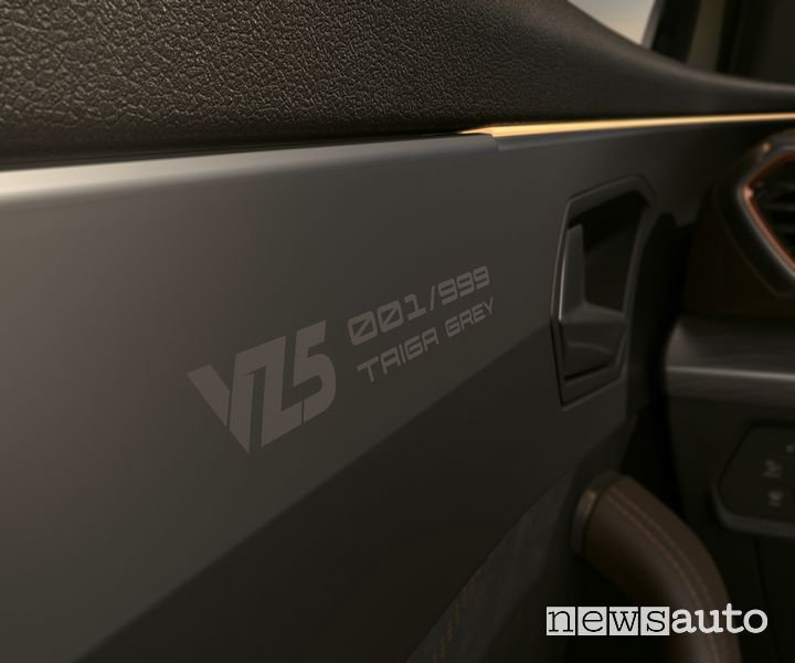 Numerazione laser serie limitata Cupra Formentor VZ5 Taiga Grey