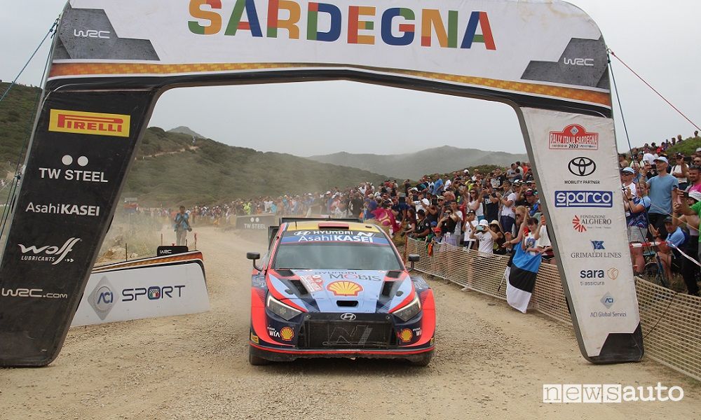 WRC Rally Italia in Sardegna 2023